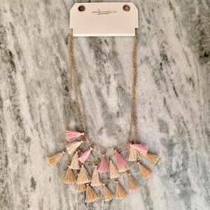 American Eagle Layered Fringe Necklace